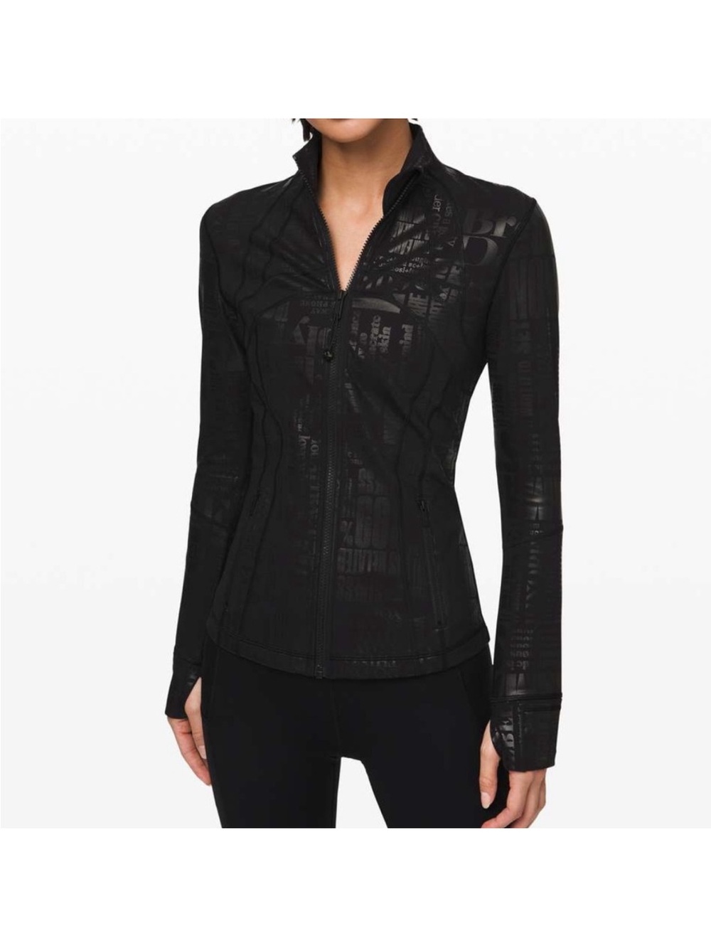 Lululemon Spark Manifesto Foil Define Jacket Shine Special Edition